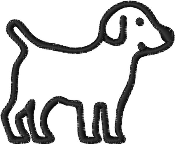 Dog Embroidery Design, 7 sizes, Dog Embroidery, Small Dog Embroidery,Machine Embroidery Design, Dog shapes Design,Instant