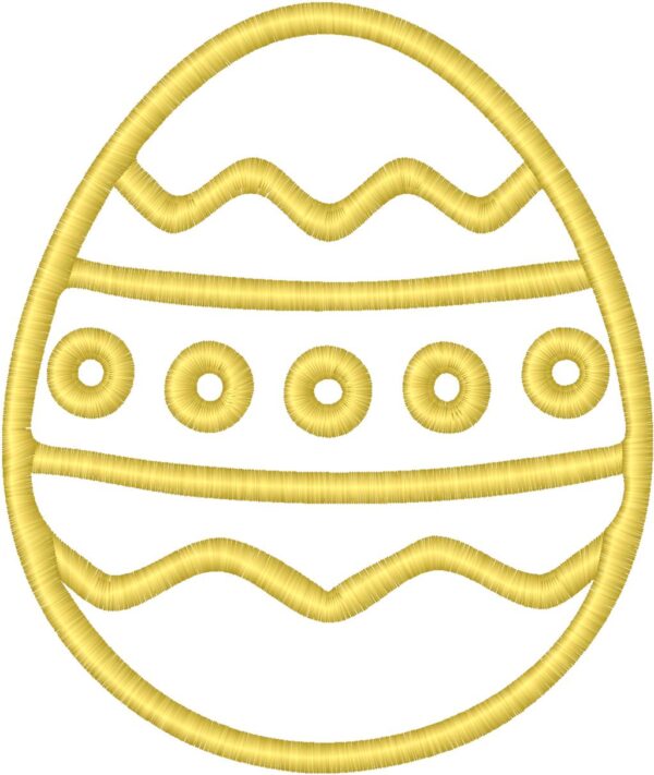 Easter Egg Embroidery Design,6 sizes, Easter Embroidery, Easter Egg Embroidery,Machine Embroidery Design,Egg shapes Design,Instant