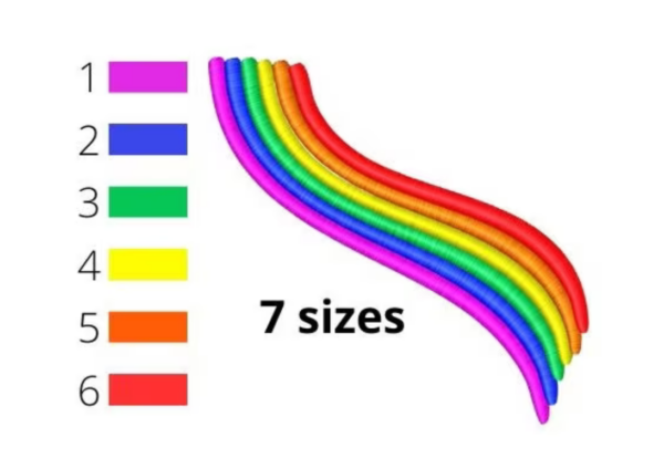 Rainbow Embroidery Design, 7 sizes, LGBT Embroidery, Rainbow Embroidery, Machine Embroidery Design, Rainbow shapes Design, Instant