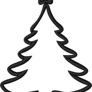 Christmas Tree Embroidery Design, 7 sizes, Christmas Tree Embroidery, Small Tree Embroidery,Machine Embroidery Design,Christmas Tree shapes Design,Instant