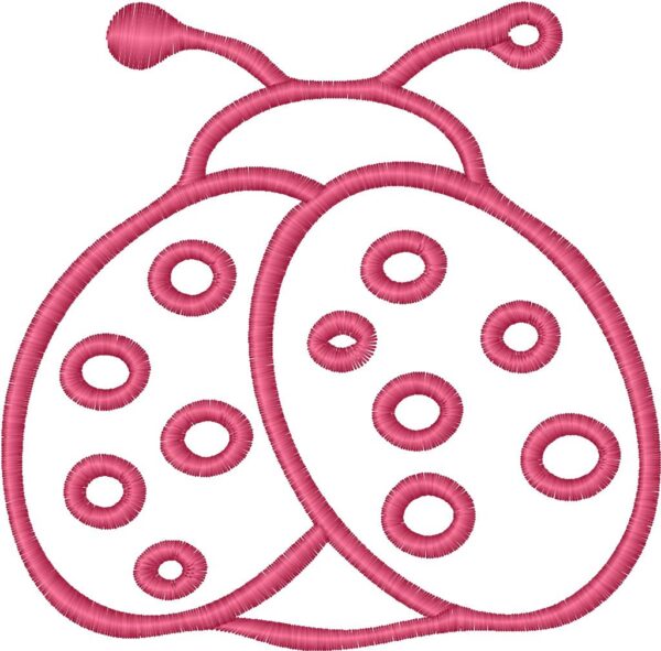 Ladybug Embroidery Design, 7 sizes, Ladybug Embroidery, Machine Embroidery Design, Ladybug shapes Design,Instant