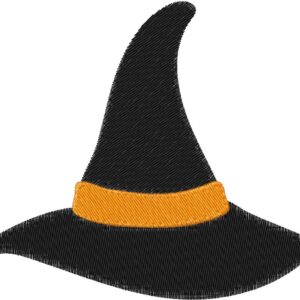 Witch Hat Embroidery Design, 7 sizes, Machine Embroidery Design, Witch Hat shapes Design, Instant