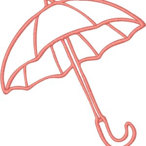 Umbrella Embroidery Design, 7 sizes, Umbrella Embroidery, Machine Embroidery Design, Umbrella shapes Design,Instant