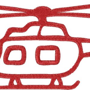 Helicopter Embroidery Design, 7 sizes, Machine Embroidery Design, Helicopter shapes Design, Instant