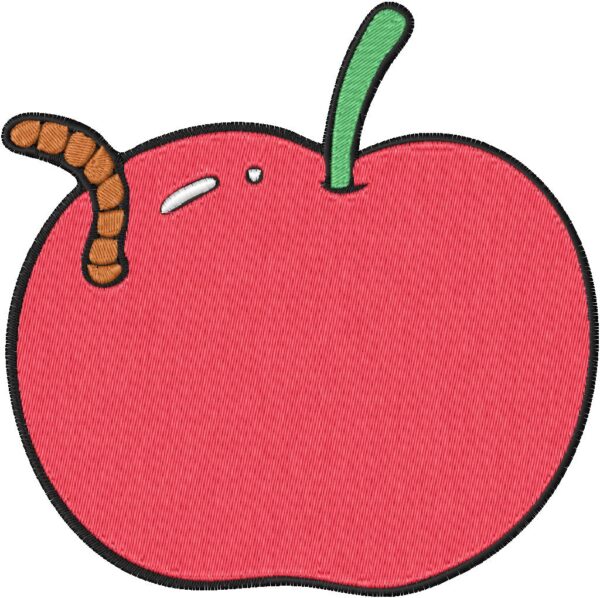 Apple Design, 7 sizes, Machine Embroidery Design, Apple shapes Design, Instant