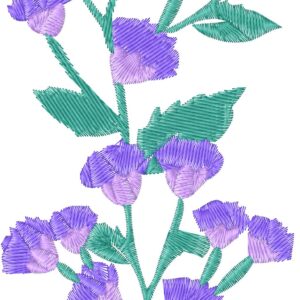 Flowers Embroidery Design, 7 sizes, Machine Embroidery Design, Flowers shapes Design, Instant