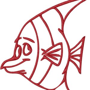 Fish Embroidery Design, 7 sizes, Machine Embroidery Design, Fish shapes Design,Instant