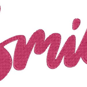 Smile Design, 7 sizes, Machine Embroidery Design, Smile shapes Design, Instant