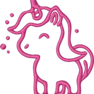 Unicorn Embroidery Design, 7 sizes, Machine Embroidery Design, Unicorn shapes Design,Instant