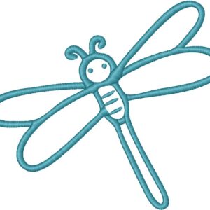 Dragonfly Embroidery Design, 7 sizes, Machine Embroidery Design, Dragonfly shapes Design, Instant