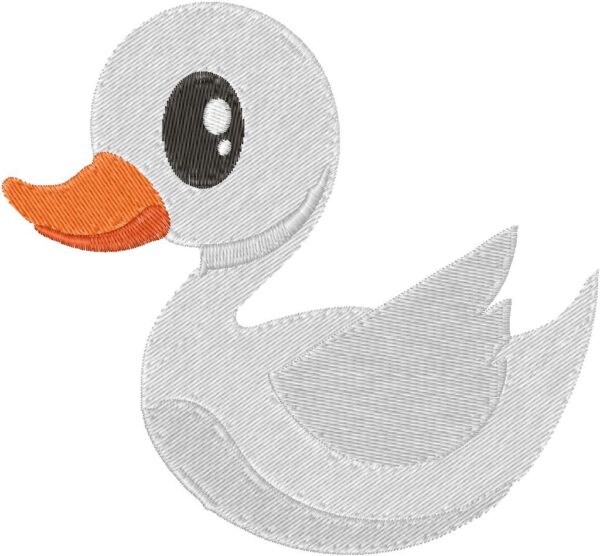 Baby Duck Embroidery Design, 3 sizes, Machine Embroidery Design, Baby Duck shapes Design, Instant