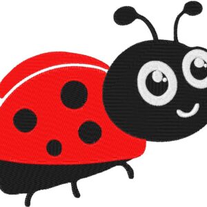 Ladybug Embroidery Design, 7 sizes, Machine Embroidery Design, Ladybug shapes Design, Instant