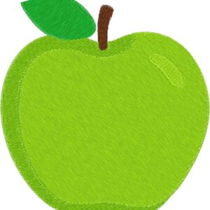 Apple Design, 7 sizes, Machine Embroidery Design, Apple shapes Design, Instant