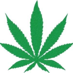 Cannabis Design, 7 sizes, Machine Embroidery Design, Cannabis shapes Design, Instant