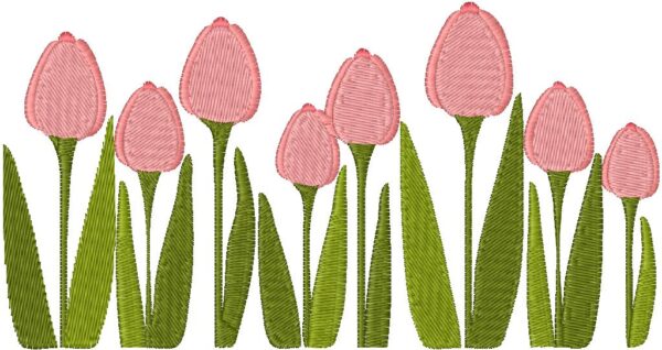Flowers Embroidery Design, 7 sizes, Machine Embroidery Design, Flowers shapes Design, Instant