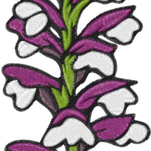 Flowers Design, 7 sizes, Machine Embroidery Design, Flowers shapes Design, Instant