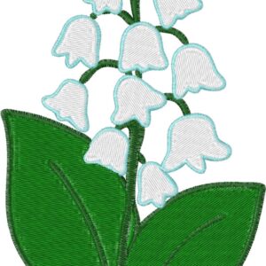 Flower Design, 7 sizes, Machine Embroidery Design, Flower shapes Design, Instant