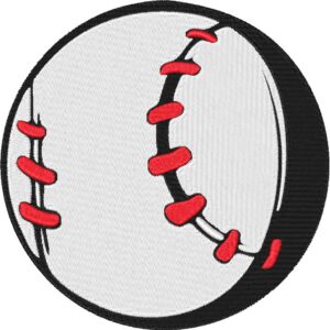 Baseball Design, 7 sizes, Machine Embroidery Design, Baseball shapes Design, Instant