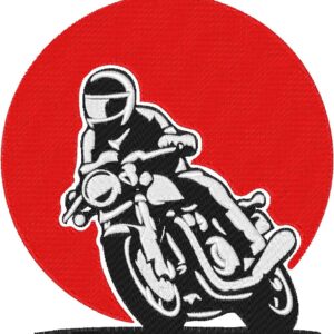 Biker Design, 7 sizes, Machine Embroidery Design, Biker shapes Design, Instant