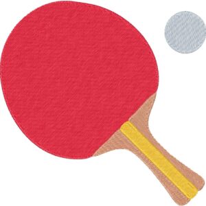 Ping Pong Design, 7 sizes, Machine Embroidery Design, Ping Pong shapes Design, Instant