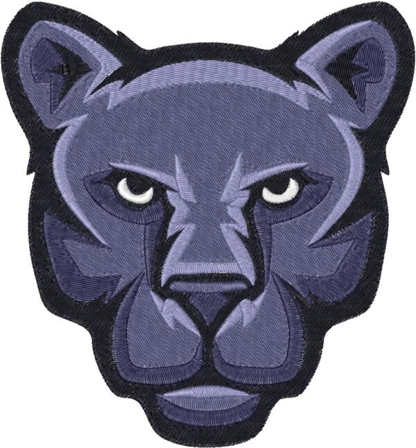 Cougar Embroidery Design, 7 sizes, Machine Embroidery Design, Cougar