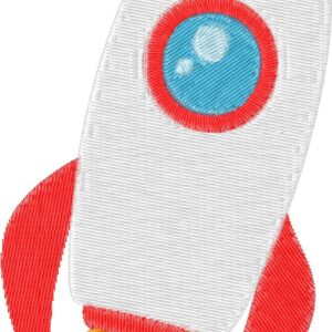 Rocket Design, 7 sizes, Machine Embroidery Design, Rocket shapes Design, Instant