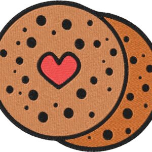 Cookie Design, 7 sizes, Machine Embroidery Design, Cookie shapes Design, Instant