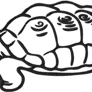 Turtle Design, 7 sizes, Machine Embroidery Design, Turtle shapes Design, Instant