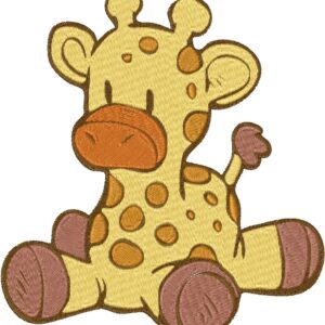 Giraffe Design, 7 sizes, Machine Embroidery Design, Giraffe shapes Design, Instant