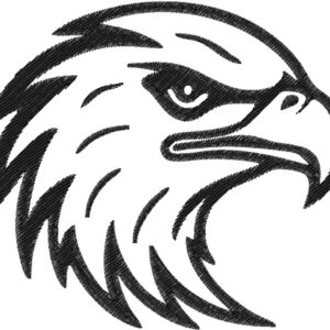 Eagle Design, 3 sizes, Machine Embroidery Design, Eagle shapes Design, Instant