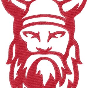 Viking Embroidery Design, 3 sizes, Machine Embroidery Design, Viking shapes Design, Instant