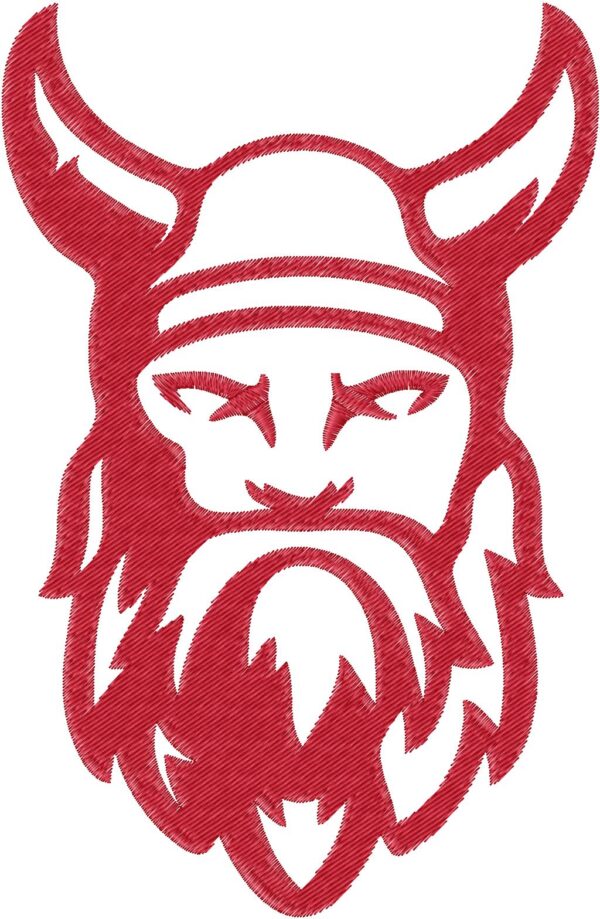 Viking Embroidery Design, 3 sizes, Machine Embroidery Design, Viking shapes Design, Instant