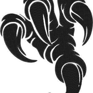 Claws Design, 7 sizes, Machine Embroidery Design, Claws shapes Design, Instant