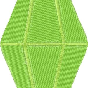 The Sims Design, 7 sizes, Machine Embroidery Design, The Sims shapes Design, Instant