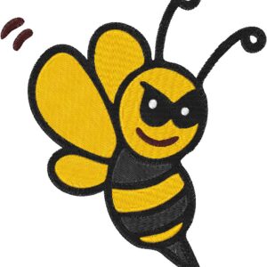 Wasp Design, 7 sizes, Machine Embroidery Design, Wasp shapes Design, Instant