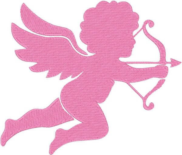 Cupid Embroidery Design, 7 sizes, Machine Embroidery Design, Cupid shapes Design, Instant