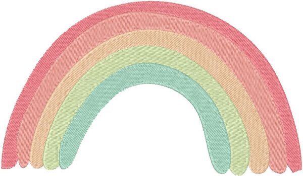 Rainbow Embroidery Design, 7 sizes, Rainbow Embroidery, Machine Embroidery Design, Rainbow shapes Design, Instant