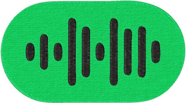 Music Embroidery Design, 7 sizes, Machine Embroidery Design, Music shapes Design, Instant