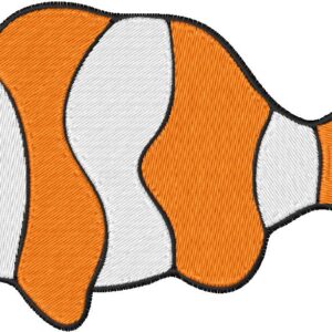 Fish Embroidery Design, 7 sizes, Machine Embroidery Design, Fish shapes Design, Instant