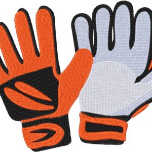 Gloves Design, 7 sizes, Machine Embroidery Design, Gloves shapes Design, Instant