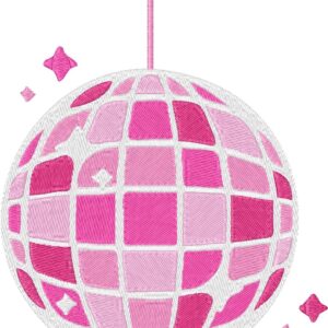 Disco Ball Design, 7 sizes, Machine Embroidery Design, Disco Ball shapes Design, Instant