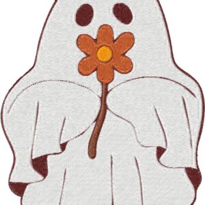 Ghost Design, 7 sizes, Machine Embroidery Design, Ghost shapes Design, Instant