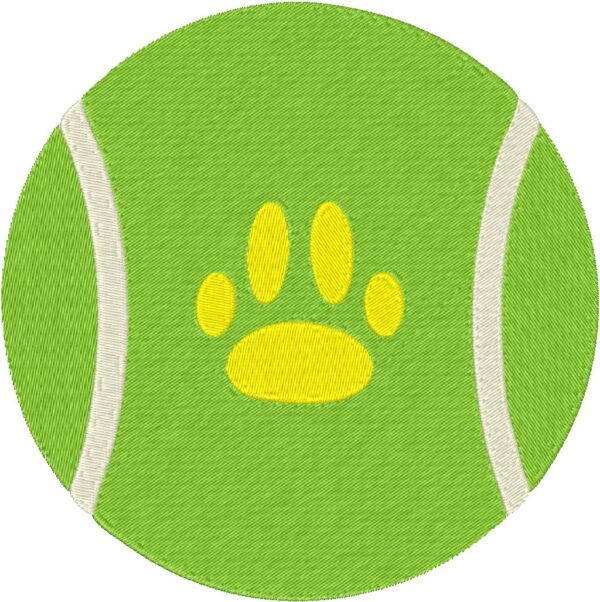 Dog Ball Design, 7 sizes, Machine Embroidery Design, Dog Ball shapes Design, Instant