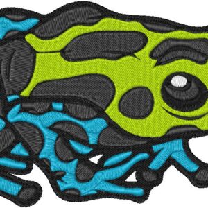 Frog Design, 7 sizes, Machine Embroidery Design, Frog shapes Design, Instant