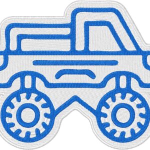 Car Design, 7 sizes, Machine Embroidery Design, Car shapes Design, Instant