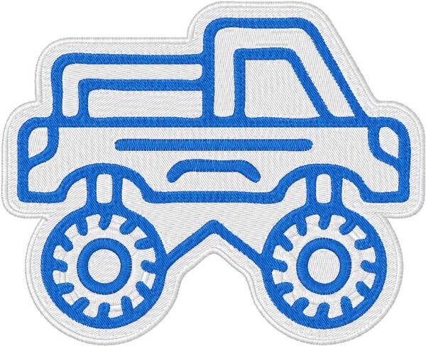 Car Design, 7 sizes, Machine Embroidery Design, Car shapes Design, Instant