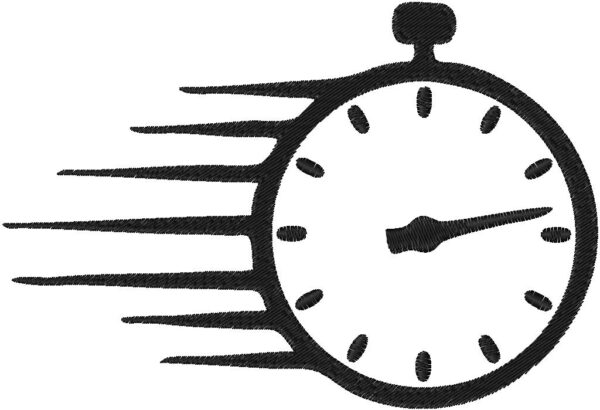 Stopwatch Design, 7 sizes, Machine Embroidery Design, Stopwatch shapes Design, Instant