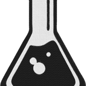 Chemistry Design, 7 sizes, Machine Embroidery Design, Chemistry shapes Design, Instant