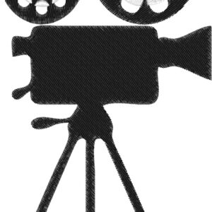 Film Camera Design, 7 sizes, Machine Embroidery Design, Film Camera shapes Design, Instant