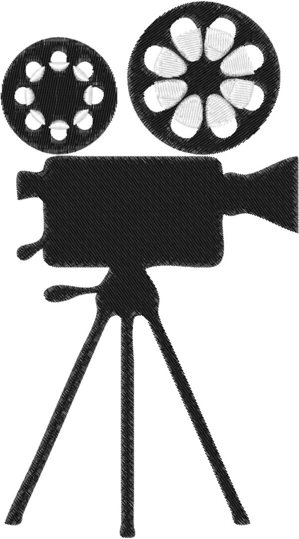 Film Camera Design, 7 sizes, Machine Embroidery Design, Film Camera shapes Design, Instant